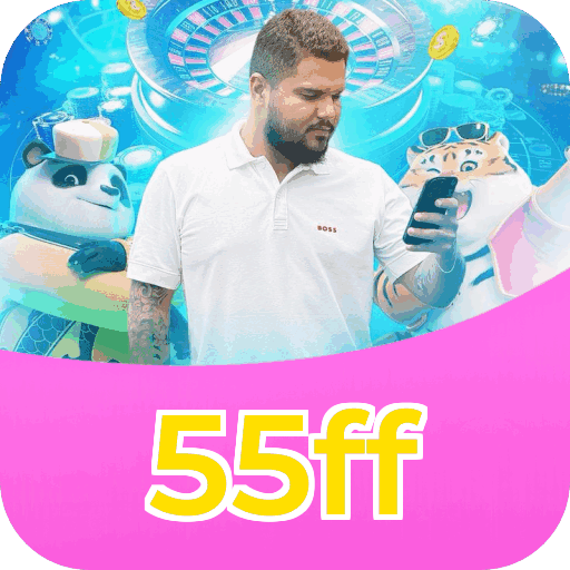 Catálogo de jogos 55ff com fornecedores Pragmatic Play, Evolution, NetEnt
